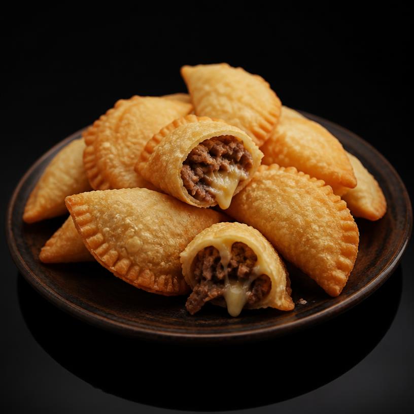 Pastelzinho de Carne e Queijo